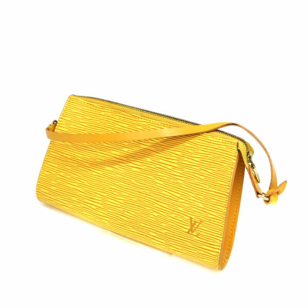 a22 2922 1 Louis Vuitton Pochette Accessoire Pouch Epi Yellow