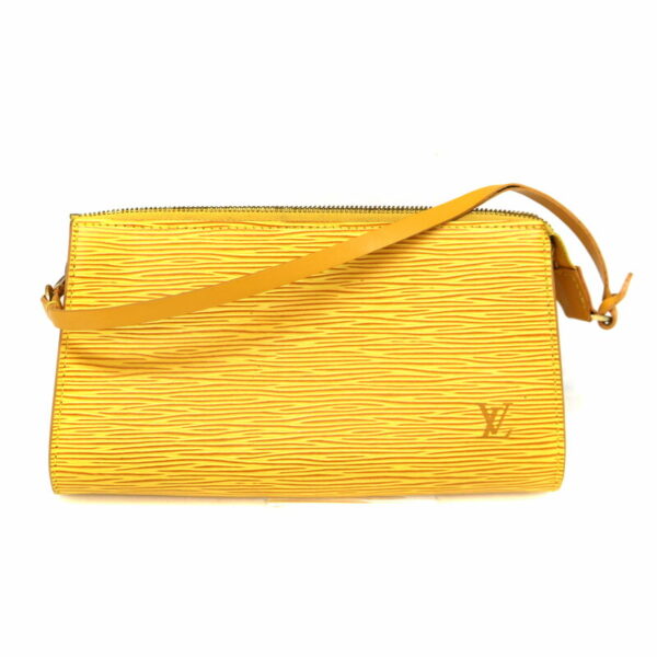 a22 2922 2 Louis Vuitton Pochette Accessoire Pouch Epi Yellow