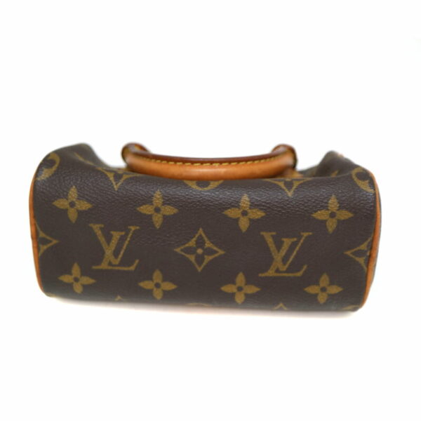 a22 2923 6 Louis Vuitton Mini Speedy Handbag Monogram Canvas Brown