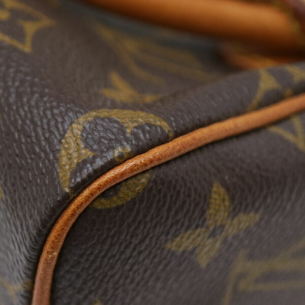 a22 2923 7 Louis Vuitton Mini Speedy Handbag Monogram Canvas Brown