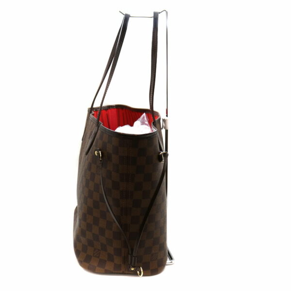 a22 3266 4 Louis Vuitton Neverfull MM Tote Bag Damier Brown