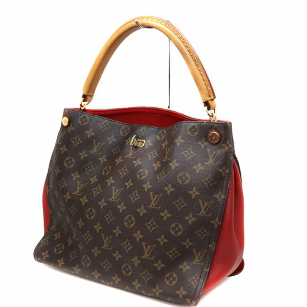 a22 3360 1 Louis Vuitton Gaia Tote Bag Canvas Brown