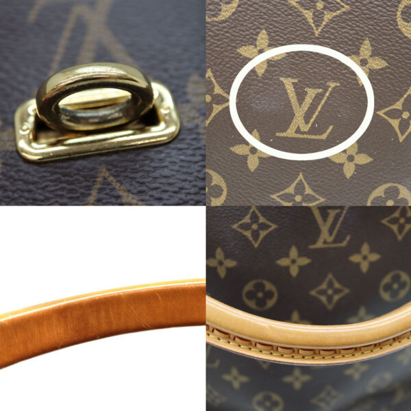 a22 3360 8 Louis Vuitton Gaia Tote Bag Canvas Brown