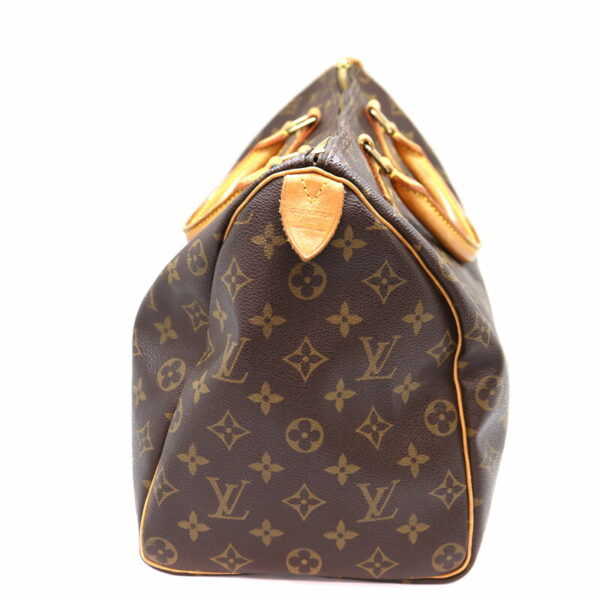 a22 3429 4 Louis Vuitton Speedy 35 Handbag Monogram Canvas Brown