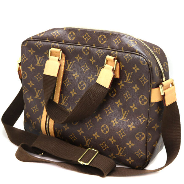 a22 3484 1 Louis Vuitton Sac Bosphore Shoulder Bag Canvas Brown