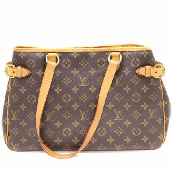 a22 3666 2 Louis Vuitton Batignolles Horizontal Shoulder Bag Monogram Canvas Brown