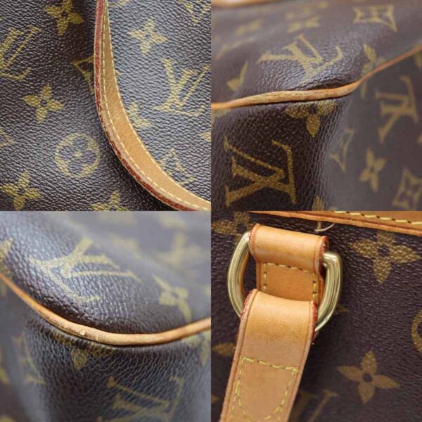 a22 3666 7 Louis Vuitton Batignolles Horizontal Shoulder Bag Monogram Canvas Brown