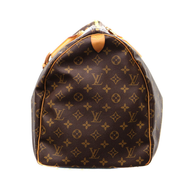 a22 3720 3 Louis Vuitton Keepall 55 Bag Monogram Canvas Brown