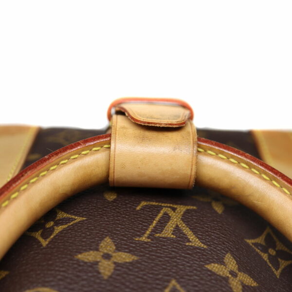 a22 3720 9 Louis Vuitton Keepall 55 Bag Monogram Canvas Brown