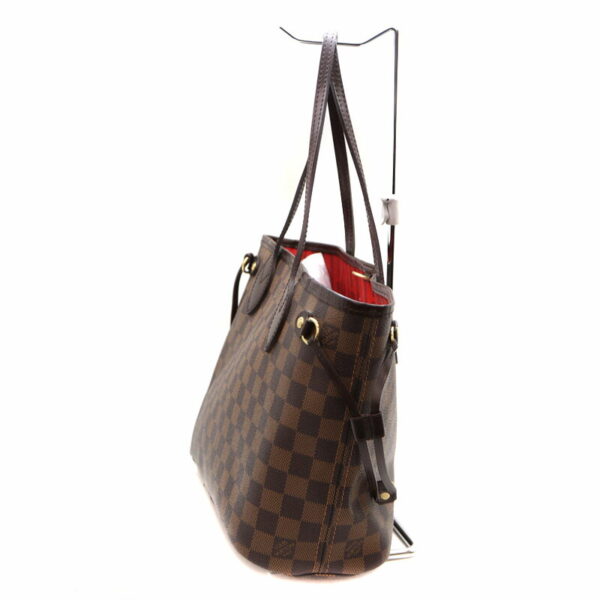 a22 3934 4 Louis Vuitton Neverfull PM Tote Bag Damier Canvas Ebene Brown