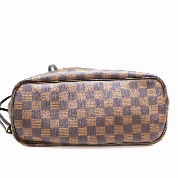 a22 3934 6 Louis Vuitton Neverfull PM Tote Bag Damier Canvas Ebene Brown