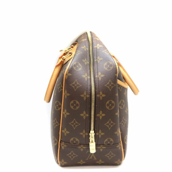 a22 4521 5 Louis Vuitton Bowling Vanity Handbag Monogram Canvas Brown