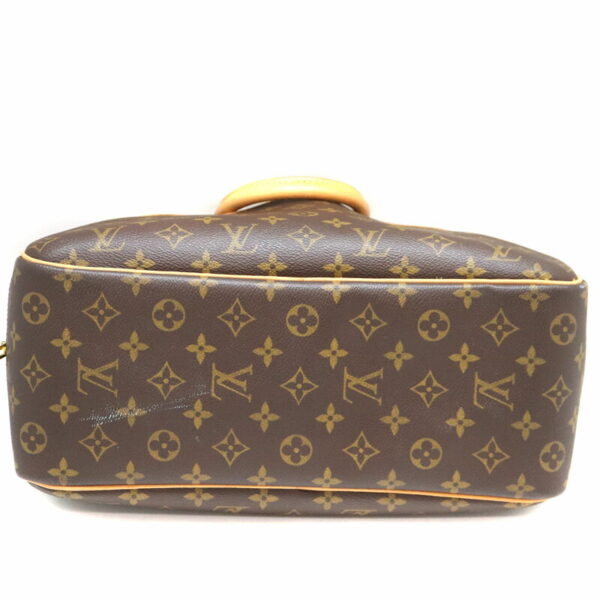 a22 4521 6 Louis Vuitton Bowling Vanity Handbag Monogram Canvas Brown