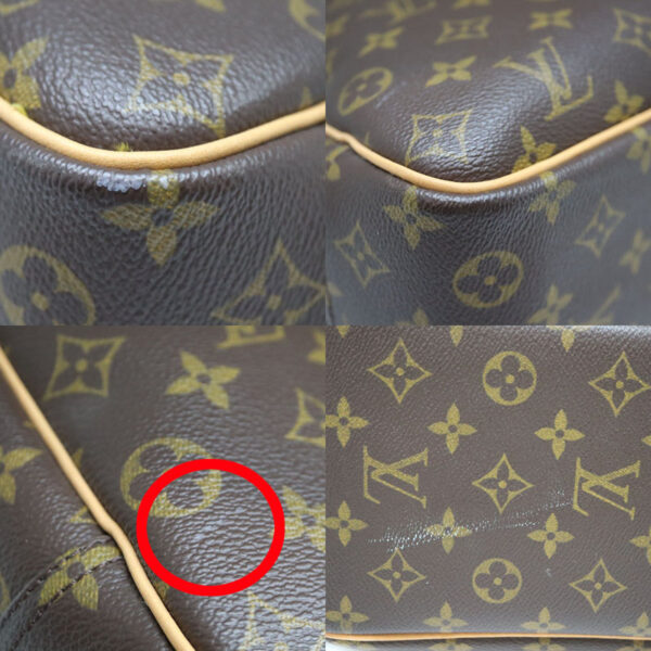 a22 4521 7 Louis Vuitton Bowling Vanity Handbag Monogram Canvas Brown