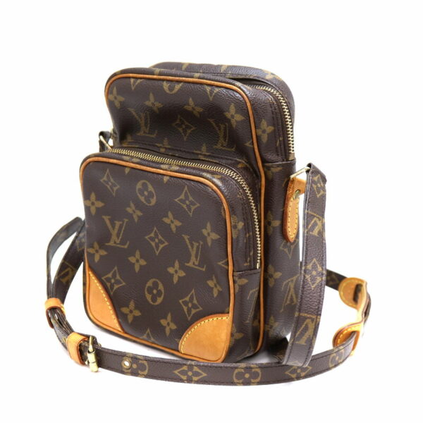 a22 4553 1 Louis Vuitton Amazon Shoulder Bag Canvas Brown