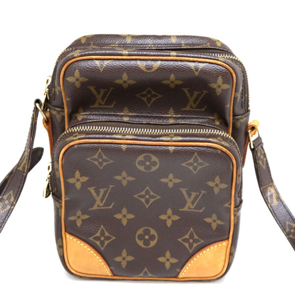 a22 4553 2 Louis Vuitton Amazon Shoulder Bag Canvas Brown