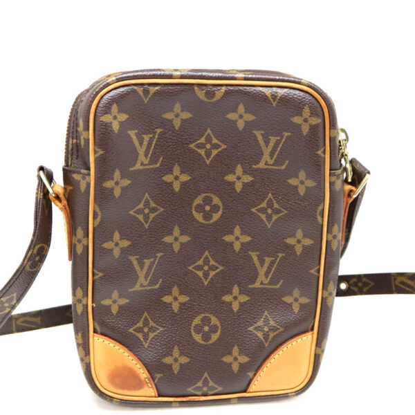 a22 4553 3 Louis Vuitton Amazon Shoulder Bag Canvas Brown