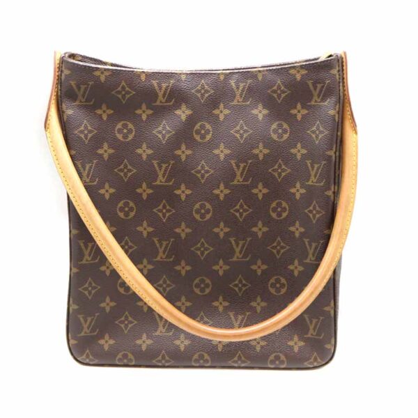 a22 4614 2 Louis Vuitton Looping GM Shoulder Bag Canvas Brown