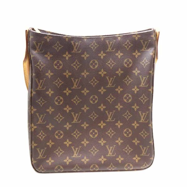 a22 4614 3 Louis Vuitton Looping GM Shoulder Bag Canvas Brown