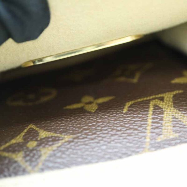 a22 4855 10 Louis Vuitton Manhattan PM Handbag Monogram Canvas Brown