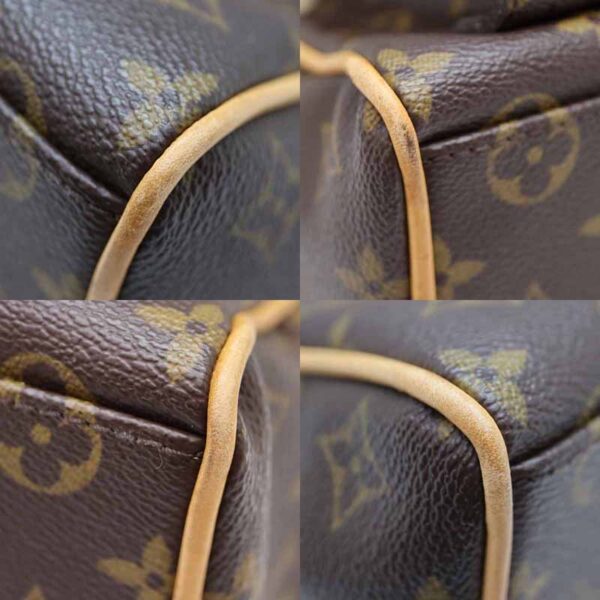 a22 4855 7 Louis Vuitton Manhattan PM Handbag Monogram Canvas Brown