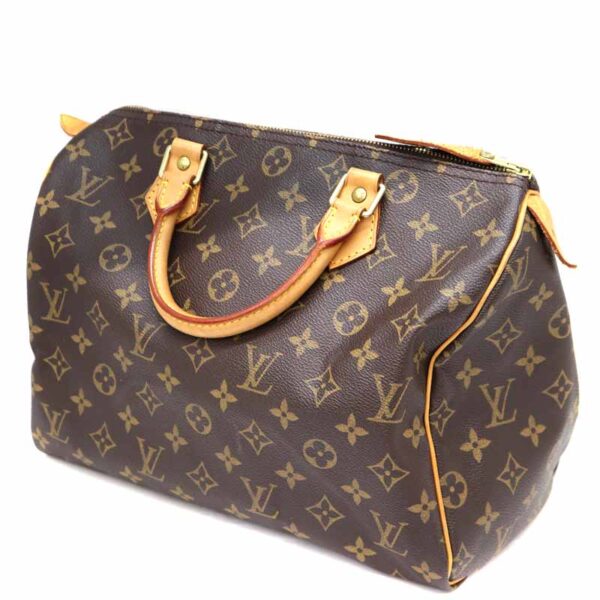 a22 4933 1 Louis Vuitton Speedy 30 Handbag Monogram Canvas Brown