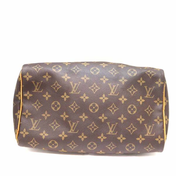 a22 4933 5 Louis Vuitton Speedy 30 Handbag Monogram Canvas Brown