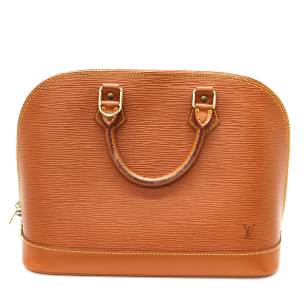 a22 5062 2 Louis Vuitton Alma Handbag Epi Brown