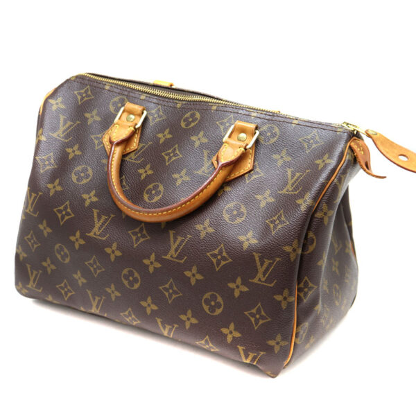 a22 5091 1 Louis Vuitton Speedy 30 Handbag Monogram Canvas Brown