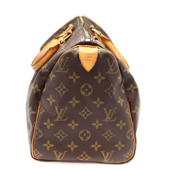 a22 5091 5 Louis Vuitton Speedy 30 Handbag Monogram Canvas Brown