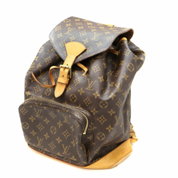 a22 5124 1 Louis Vuitton Monsouris MM Rucksack Monogram Canvas Brown