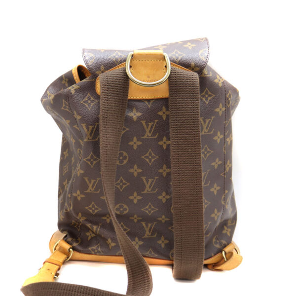 a22 5124 3 Louis Vuitton Monsouris MM Rucksack Monogram Canvas Brown