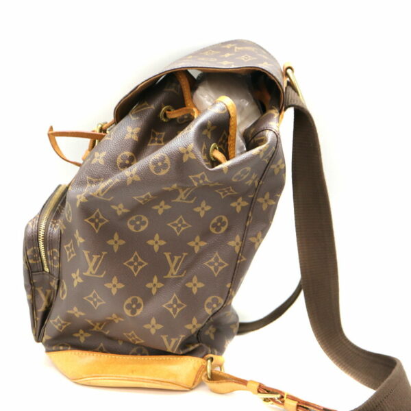 a22 5124 4 Louis Vuitton Monsouris MM Rucksack Monogram Canvas Brown