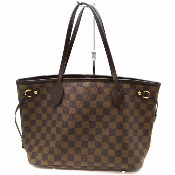 a22 530 2 Louis Vuitton Neverfull PM Tote Bag Damier Brown