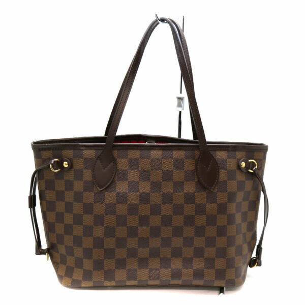 a22 530 3 Louis Vuitton Neverfull PM Tote Bag Damier Brown