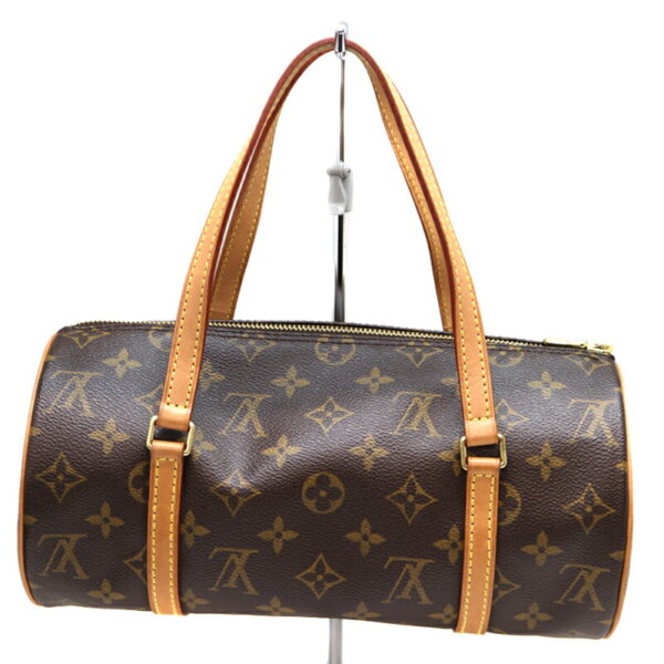 a22 5334 3 Louis Vuitton Papillon 26 Handbag Monogram Canvas Brown