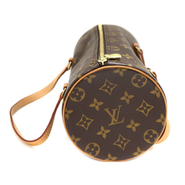 a22 5334 4 Louis Vuitton Papillon 26 Handbag Monogram Canvas Brown