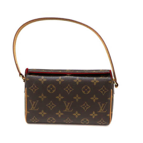 a22 5367 2 Louis Vuitton Recital Handbag Monogram Canvas Brown