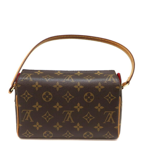 a22 5367 3 Louis Vuitton Recital Handbag Monogram Canvas Brown