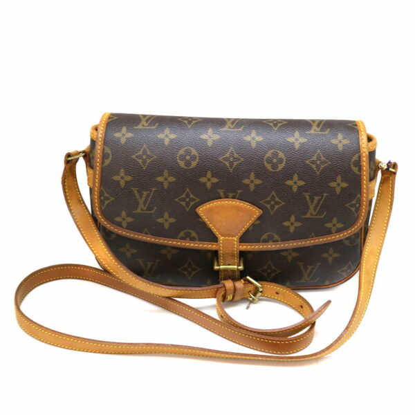 a22 550 2 Louis Vuitton Sologne Shoulder Bag Monogram Canvas Brown