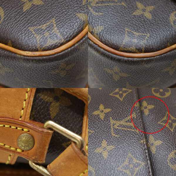 a22 550 7 Louis Vuitton Sologne Shoulder Bag Monogram Canvas Brown