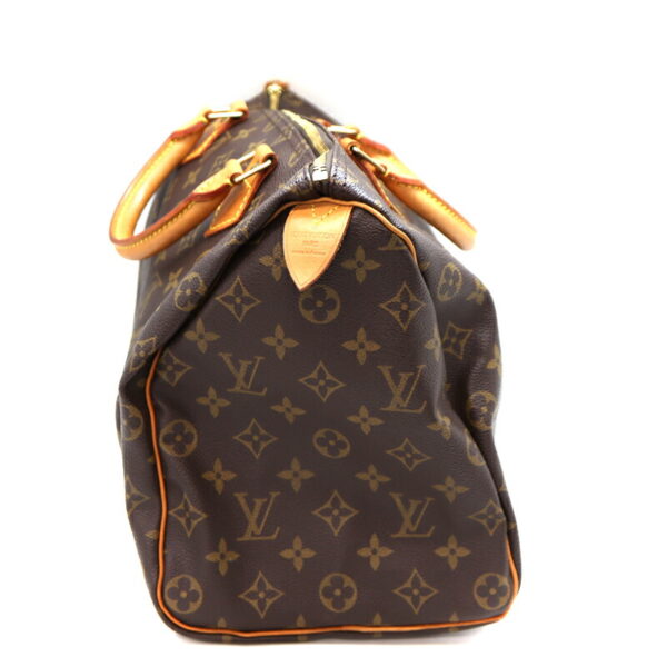 a22 5659 5 Louis Vuitton Speedy 35 Handbag Canvas Brown