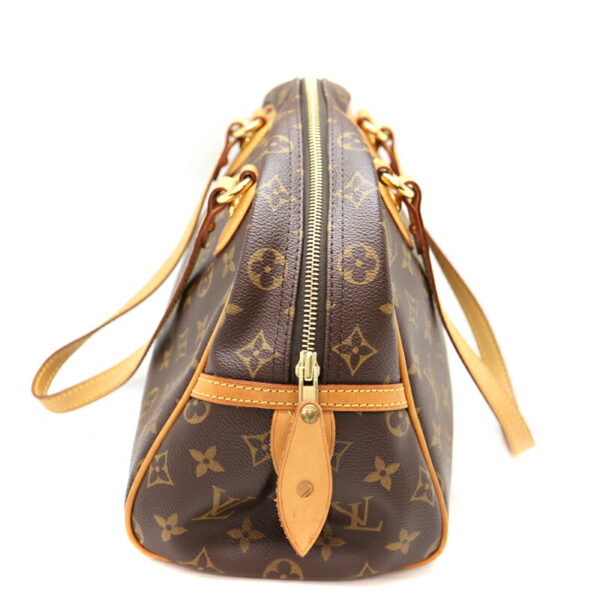 a22 5679 5 Louis Vuitton Montorgueil PM Shoulder Bag Canvas Brown