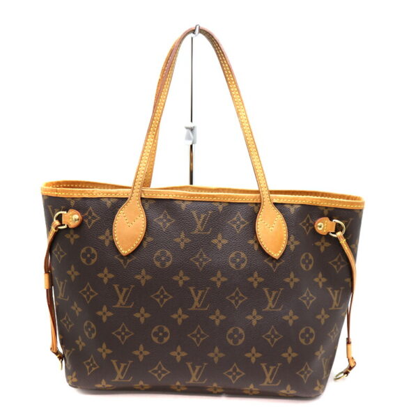 a22 5680 3 Louis Vuitton Neverfull PM Tote Bag Monogram Canvas Brown