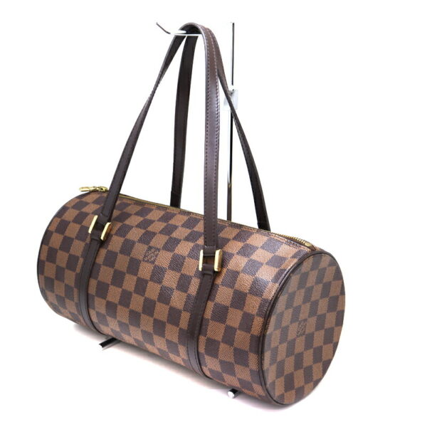 a22 5738 1 Louis Vuitton Papillon 30 Handbag Damier Canvas Brown