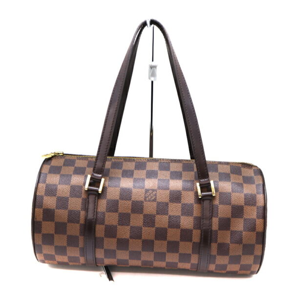 a22 5738 2 Louis Vuitton Papillon 30 Handbag Damier Canvas Brown