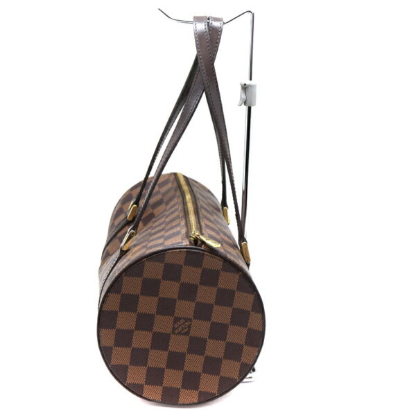 a22 5738 4 Louis Vuitton Papillon 30 Handbag Damier Canvas Brown