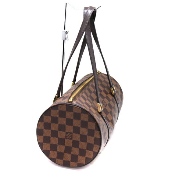 a22 5738 5 Louis Vuitton Papillon 30 Handbag Damier Canvas Brown