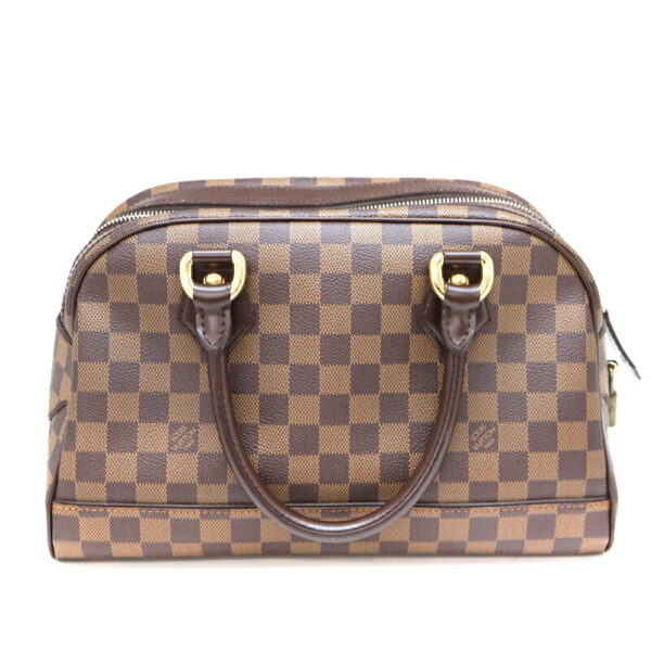 a22 6029 3 Louis Vuitton Duomo Handbag Damier Canvas Brown