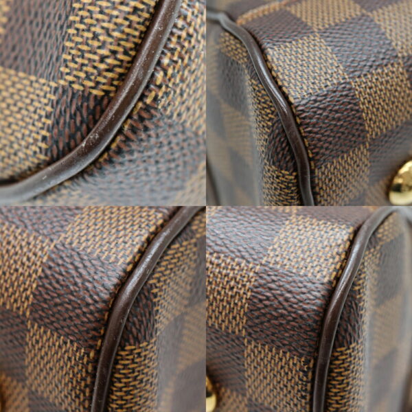 a22 6029 8 Louis Vuitton Duomo Handbag Damier Canvas Brown